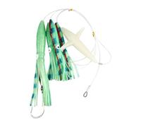Squid Lure, Luminous Deep Sea Bait, Realistic Trolling Jig, Glow-in-The-Dark Body, Hook Movement, High Visibility Design, Perfect for Saltwater, Stream, Lake Fishing Adventures