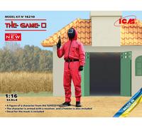 Squid Racing Rally Game Cuadrado Soldier Figura (100% New Moldes) 1:16 Plástico