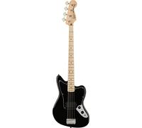 Squier by Fender Affinity Series Jaguar Bass con pastilla Humbucker, diapasón de arce, negro, Incluye cursos virtuales gratuitos en Fender Play