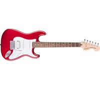 Squier by Fender Affinity Series Stratocaster Junior HSS, diapasón de laurel, rojo manzana caramelo