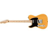 Fender Squier Affinity Telecaster LH MN Butterscotch Blonde. Guitarra Eléctrica para Zurdo, Incluye cursos virtuales gratuitos en Fender Play