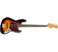 Squier by Fender Classic Vibe '60s Jazz Bass, Sunburst 3 Colores | Bajo eléctrico jazz vintage años 60, ideal para principiantes y estudiantes, pastillas alnico, acabado sunburst clásico