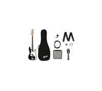 Squier by Fender Debut Precision Bass, Kit Completo Principiantes, Negro