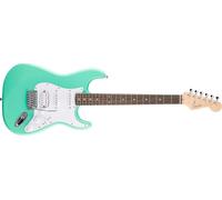 Fender Squier Debut HSS Series Stratocaster Guitarra Eléctrica, Guitarra para Principiantes, con 2 Años de Garantía, Seafoam Green