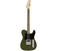 Squier by Fender Sonic Esquire H Guitarra Eléctrica Humbucker Oliva | Cuerpo sólido tipo Telecaster, humbucker, diapasón laurel, golpeador negro, ideal principiantes, calidad Fender económica