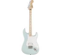 Squier by Fender Sonic® Stratocaster® HT H, guitarra eléctrica, diapasón de arce, golpeador blanco, Sonic Blue