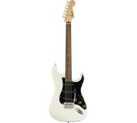 Squier by Fender Sonic Stratocaster Guitarra Eléctrica Principiantes Blanca | Guitarra eléctrica para principiantes, mástil fácil de tocar, lecciones virtuales gratuitas, estilo Stratocaster