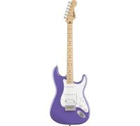 Squier by Fender Sonic Stratocaster HSS Guitarra Eléctrica, Ultraviolet | Guitarra eléctrica para principiantes, pastillas HSS, mástil fácil de tocar, lecciones virtuales gratuitas