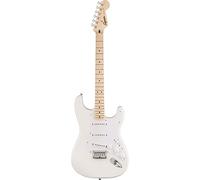 Squier by Fender Sonic Stratocaster HT, Guitarra Eléctrica, Diapasón de Arce, Golpeador Blanco, Blanco Ártico, Incluye cursos virtuales gratuitos en Fender Play