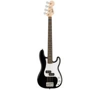 Fender Bajo eléctrico Squier - Mini Precision Bass IL Negro, Incluye cursos virtuales gratuitos en Fender Play