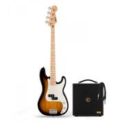Squier Sonic Precision Bass 2 Color Sunburst & Eden Orbiter 8 Bass Combo Amp