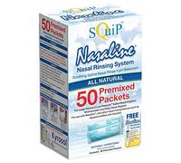 Squip Nasaline Salt-box Of 50 Pre-measured Packets, 8 Ounce
