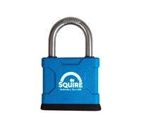 Squire ATL52SM - Candado de latón con grillete SS, 50 mm, color azul