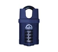 Squire CP50CS Candado Combinado De 4 Ruedas Con Grillete Cerrado 50mm HSQCP50CS