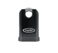 Squire SS50CP5 Stronghold Acero Sólido Y Latón Candado 50mm Closed Grillete CEN3