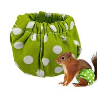 Squirrel Diapers - Highly Absorbent Leak-Proof Urine-Wet Pants for Small Pets, Soft Comfortable Design with Secure Fit, Bunny Diaper Alternative for Rabbits Gerbils Mice Degus Ferrets Hamsters
