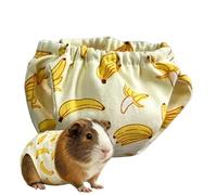 Squirrel Diapers Reutilizable, Washable Leak Proof, Pet Clothes Utility, Animal Cage Accessory, Bunny Sugar Glider Supply, Indoor Outdoor Home Tool, for Small Medium Pets Daily Care 3,15 x 3,15