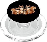 Squirrel Family Sunglasses Graphic Animal Lover Squirrel PopSockets PopGrip para MagSafe