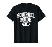Squirrel Mode On Costume Woodland Cosplay Party Style Camiseta