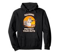 Squirrel Protect Your Nuts divertido amante de las ardillas del atardecer Sudadera con Capucha