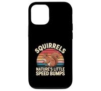Squirrels Nature's Little Speed Bumps Wildlife Road ------ Carcasa para iPhone 12/12 Pro