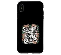 Squirrels Nature's Little Speed Bumps Wildlife Road |--- Carcasa para iPhone XS Max