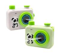 Squirt Camera Prank, 2X Cute Panda Simulation Camera, Water Spray Gag Toy, Novelty Photographed Props, Fun Graduation Gift, Hilarious Prank Item, 2.95x1.1x2.64 Inches