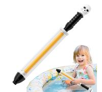 Squirt Water Toys, Pull-out Sprinkler, 20.87x1.97 Inches Long Spray with Easy Grip, Water Soaker Toy,for Beach Pool Garden Kids Party, Abs, Blue, Outdoor Splash Play