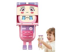 Squirter de Agua al Aire Libre, Juguete de Piscina - Juego de Agua de Dibujos Animados de la Cabeza Cuadrada - Playa interactiva Juegos de Fiesta Fuera de la Fiesta para niños Adultos