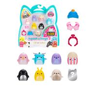 Pokémon Squish-a-Longs Mini-Squish Pack de 8 (Ola 3, Estilo 2) (8) Mini-Squish de 2,5 cm (2) Accesorios (1) Accesorio de Anillo - Colecciona, intercambia y Juega
