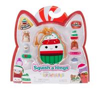 Squish-a-Longs Clip-a-Longs Holiday Pack - Incluye 4 Mini-Squish (Estilo 1)