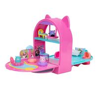 Jazwares Squish-a-Longs by Original Squishmallows Party Pack On-The-Go Playset - Serie 1 - Tres Mini-Squish de 1 Pulgada con 9 Muebles - Colecciona, intercambia y Juega