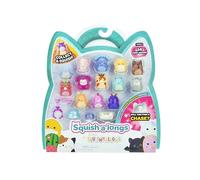 Squish-a-longs Paquete de 14 - Serie 2, Wave 2 - (14) Mini-Squish de 1 Pulgada con (4) Accesorios, (1) Accesorio de Anillo y (1) guía de coleccionista