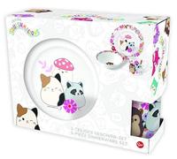 Squish Mallows - Set de desayuno (cuenco, taza, plato)