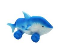 Squish Shark - Animal Fidget Stress Toy, Soft Car Shape Squeeze Relief Gadget, Elastic Grip Comfort with Slow Rebound Texture, Portable Calm Tool with Pocket Size Use, Fidget Item, Play