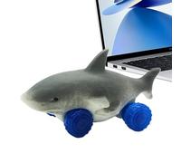Squish Shark - Animal Fidget Stress Toy, Soft Car Shape Squeeze Relief Gadget, Elastic Grip Comfort with Slow Rebound Texture, Portable Calm Tool with Pocket Size Use, Fidget Item, Play