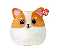 Ty Tanner Dog Squish a Boo 10 Pulgadas - Squishy Beanies for Kids, Baby Soft Plush Toys - Collectible Cuddly Stuffed Teddy