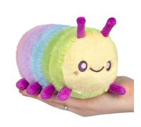 Squishable - Snacker Oruga Arcoíris T1 E5 - Colección de jardín - 17 cm - Peluche Suave de colección - Bolitas