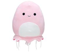 Squishmallow Jellyfish 20 cm (8 pulgadas) Jayda Pink Sealife - Almohada de peluche s per suave
