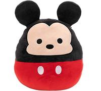 Squishmallow s oficial de Kellytoy Disney Personajes Squishy suave peluche Animal (7 pulgadas, Mickey Mouse)