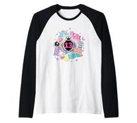 Squishmallows 13 Cumpleaños Camiseta Manga Raglan