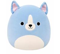 Squishmallows - 7.5 pulgadas - Perro Boston Terrier azul Elias
