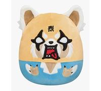 Squishmallows Angry Aggretsuko with Rage Expression - Juguete de peluche de Sanrio Squad Hello Kitty de 8 pulgadas