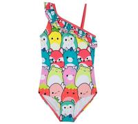 Squishmallows Bañador Niña, Bañador Natacion Niña Volante, Bañadores Una Pieza, Multicolor 10-11 años
