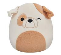 Squishmallows Peluche blandito Oficial de Brock el Bulldog de 20 cm