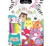 Squishmallows. Caleido colouring. Ediz. illustrata. Con 4 pennarelli (Sticker e coloring)