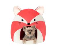 Squishmallows Cama para Mascotas Original de 16 Pulgadas Fifi The Fox Pet Cave - Cama para Mascotas Oficial de Jazwares
