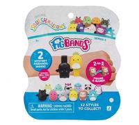 Squishmallows FigBands, 2 en 1 Pulseras de Figura, Serie 1, 12 Personajes Coleccionables, 2 Figuras Misteriosas