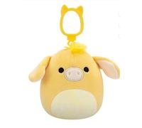 Squishmallows Gavyn The Donkey, juguete de peluche con clip de 3.5 pulgadas