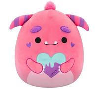 Squishmallows Juguete de peluche de San Valentín de Mont The Monster con corazón de 12 pulgadas